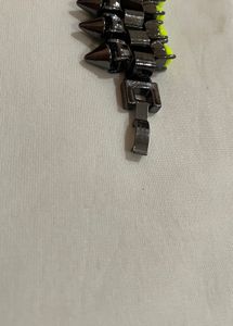 MAWI x KOOVS Spiked gunmetal Bracelet