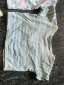 Babyhug Tshirts 0-3M Combo Of 3