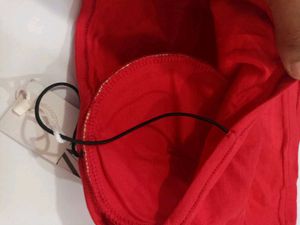 Red Zara Tube Top