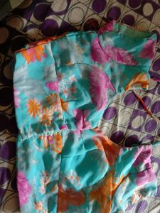 Floral Printed Saree