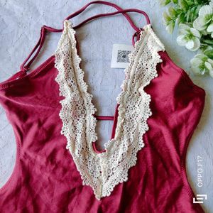 Stylish Lace Bodysuit