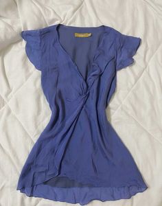 Elegant Periwinkle Top