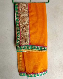 Red Embroidered Lehenga Set