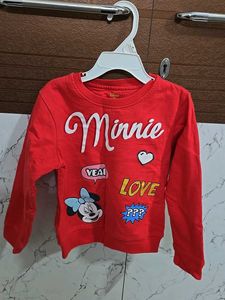 Sweatshirt For Kids (Red Minnie)