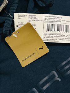 Original Puma Branded Man Porsche Design Hoodie