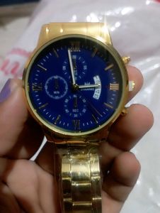 Golden Colour New Watch