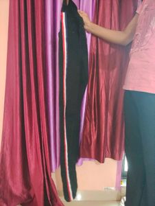 Striped Black Skinny Jeans