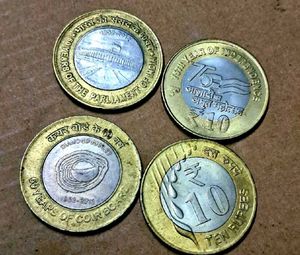 3 Rs5 Commemmorative Coins