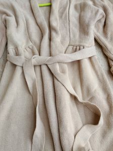Beige Overcoat