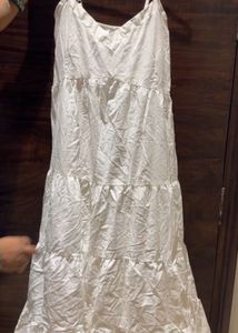 Pinteresty White Long Dress