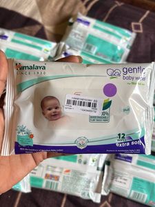 Himalaya Gentle Baby Wipes Pack Of 10