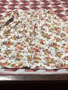Floral Button-Down Top