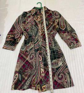 Paisley Print Tunic Top