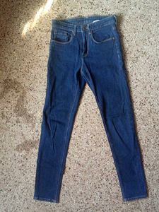 Navy Blue Basic skinny Jeans
