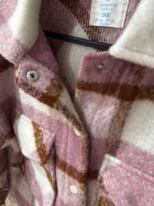 Pink Plaid Shacket