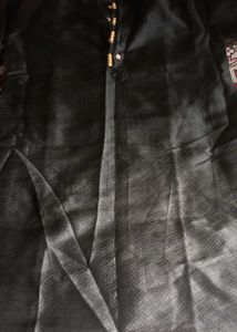 Black Kurta For Man