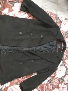Woolen Black Coat