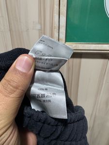 Dior Black Embroidered Front Logo Jogger