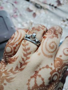 Silver Earrings &amp; Ring Set