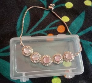 Silver American Diamonds Bracelet