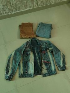 Jeans &amp; Pants Bundle With Jacket