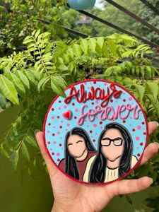 Coaster Painting On Wood