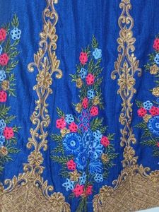 Elegant royal blue Lehenga