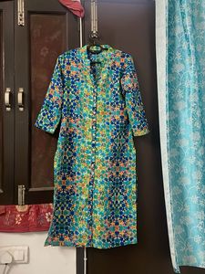 Floral Print Kurta