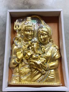 Shiva Parvati Ganesha Idol