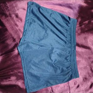Blue Meshy Shorts Unisex