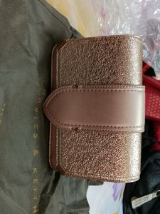 CHARLES &amp; KEITH Rose Gold Sling Bag
