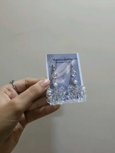 Korean Style Bow Earrings