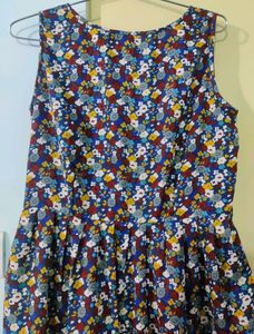 Multi Color Floral Dress