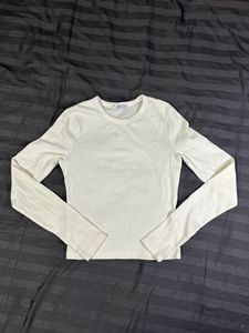 Zara Ribbed Full Sleeve