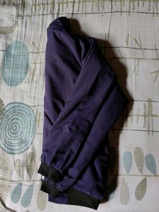 Striped Purple Track Jacket