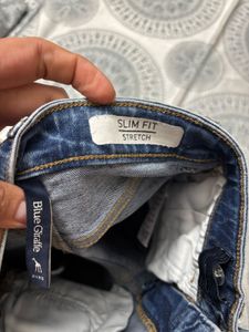 Blue Giraffe Denim Jeans