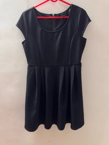 Black Fit &amp; Flare Dress