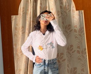 Vintage Tom &amp; Jerry Button-Down