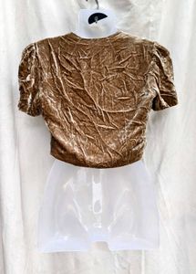 283010. Velvet Embellished Bolero Jacket