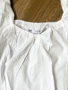 Zara White Dress