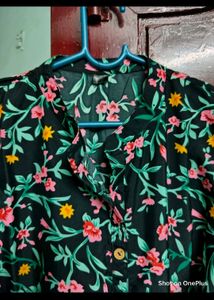 Floral Print Maxi Dress