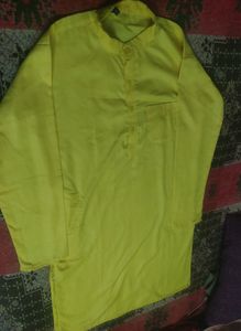 Men&#39;s Yellow Kurta