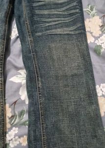 Vintage Blue Denim Jeans