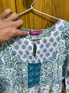 Choli Design Anarkali Kurta Soft Cotton Material