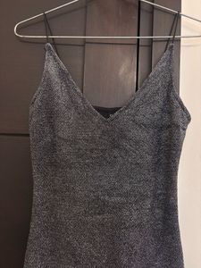 H&amp;M Shimmer Bodycon Mini Dress
