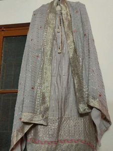Classy Suit With Plazzo And Duppata