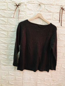 Stylish Black Long Sleeve Top