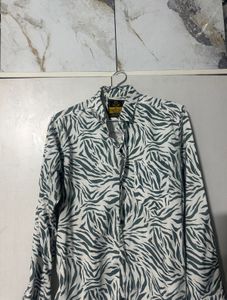 Zebra Print Long Sleeve