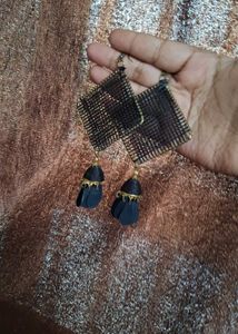 Square Tassel Earrings