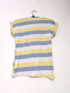 Striped Graphic Tee